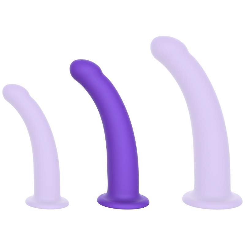Get Real TOYJOY Harness Dong M Purple